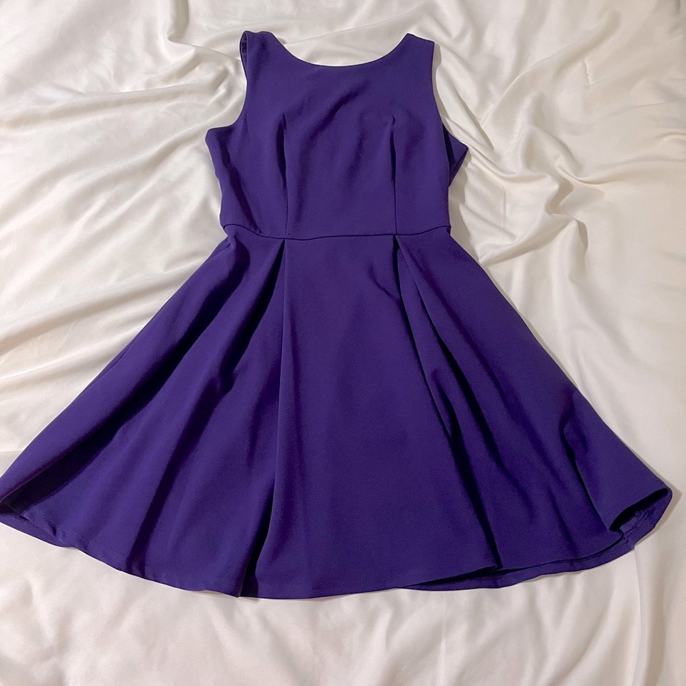 NWOT Purple Cocktail Dress